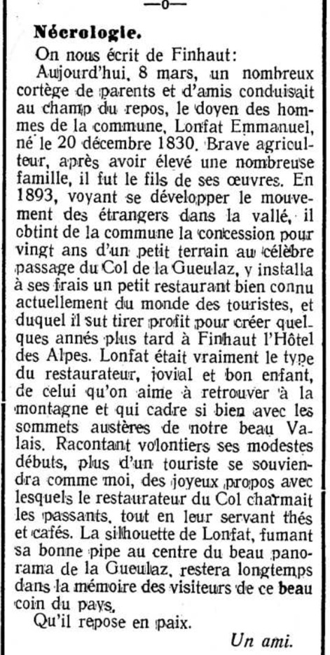 nécrologie